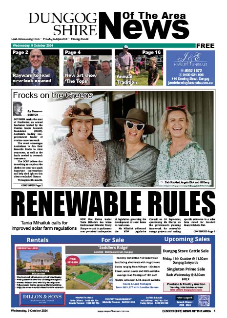 Dungog Shire News Of The Area 9 October 2024