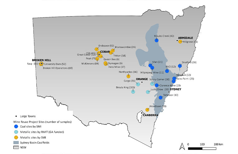 Historic mine sites reveal critical minerals and high-tech metals