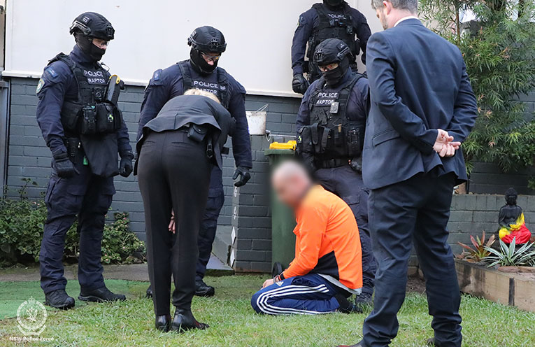 Police storm house over violent home invasion murder