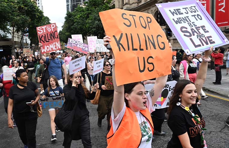 ‘Men keep killing us’: nationwide rallies plea for help