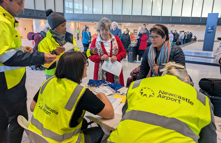 New terminal gets tested during Mass Passenger Exercise