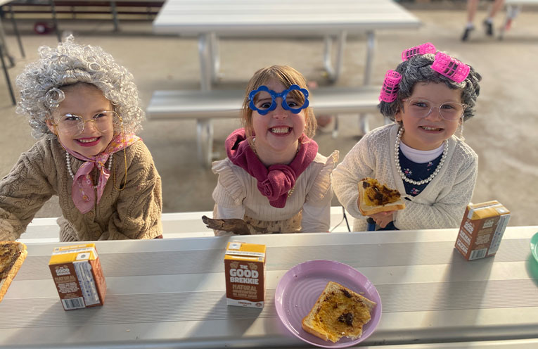Dungog Public School celebrates 100 days of Kindergarten in style