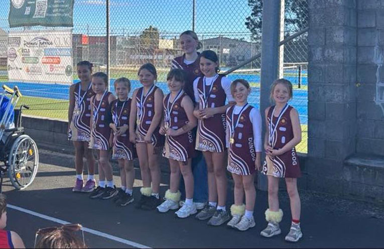 Dungog Netball shines at Port Stephens carnival