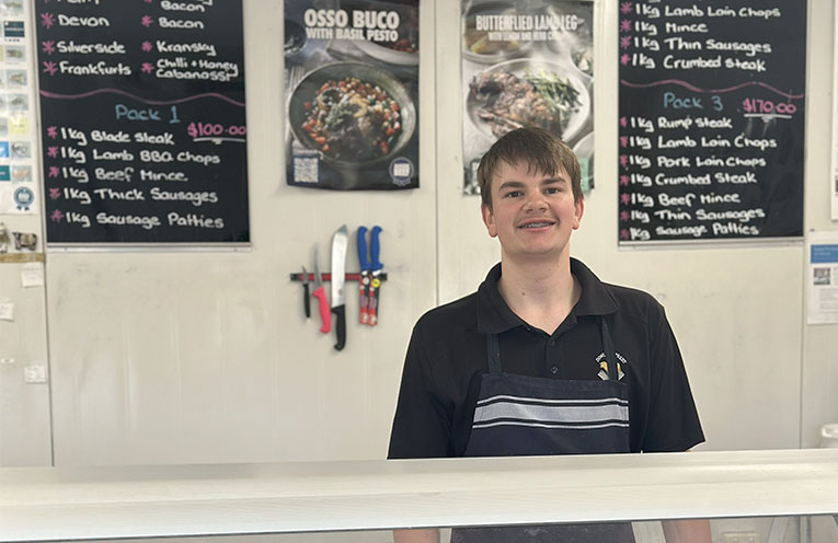 Dungog butchery student hones skills for state title