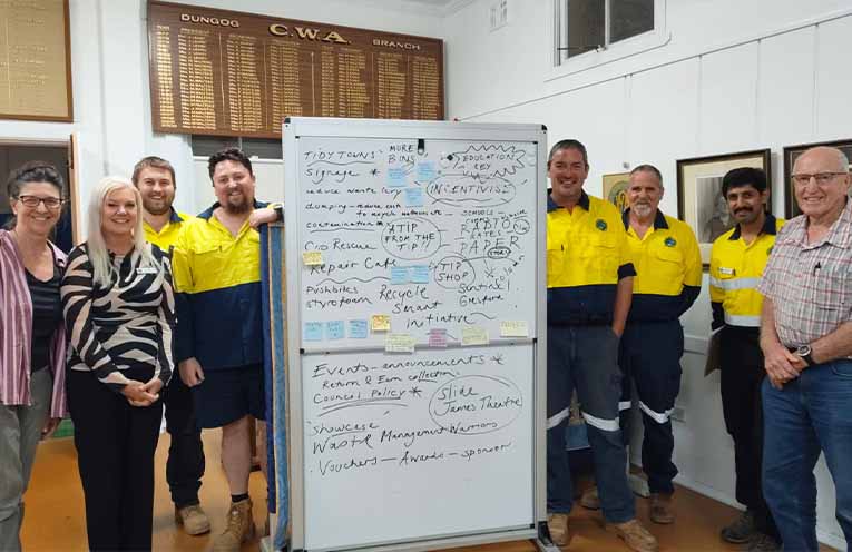 Dungog community learns about the world of waste