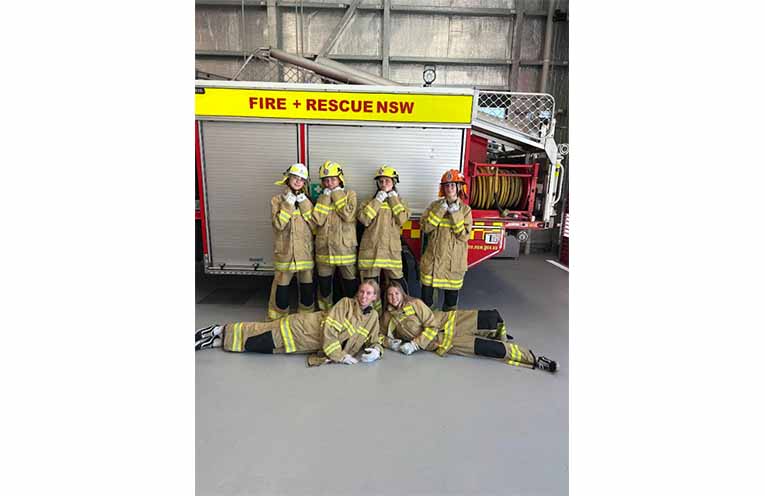 Local students participated in the Girls of Fire program last week, learning hands-on firefighting skills.