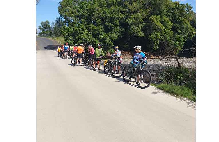 Ride Dungog members on a recent Fosterton Loop ride.
