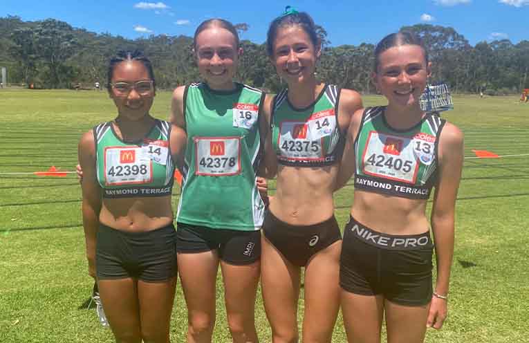 Raymond Terrace athletes show depth of talent in track and field