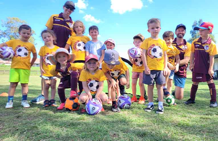 Mini-Boomerangs gives kids a first kick at soccer