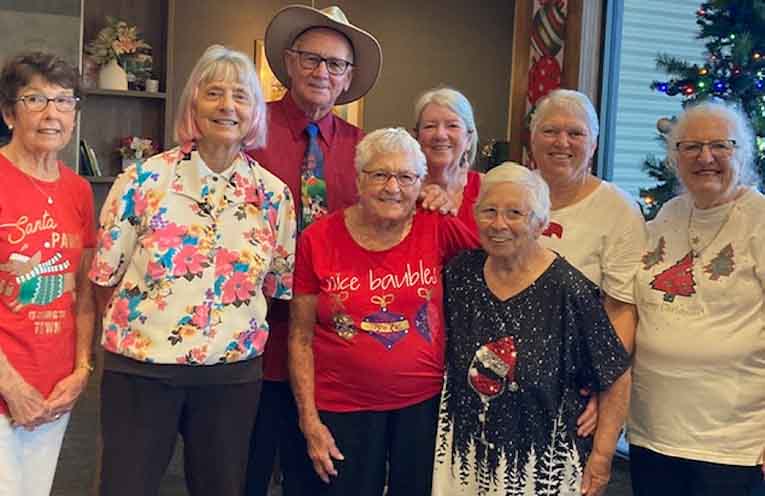 Stroud’s Joy Tull is still line dancing, well into her 80s