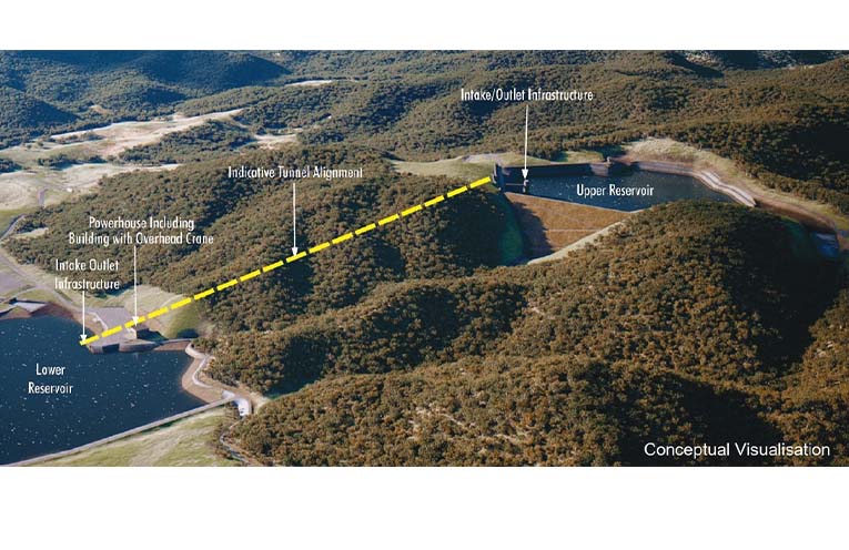 A concept image of Stratford Renewable Energy Hub. Photo: Yancoal.