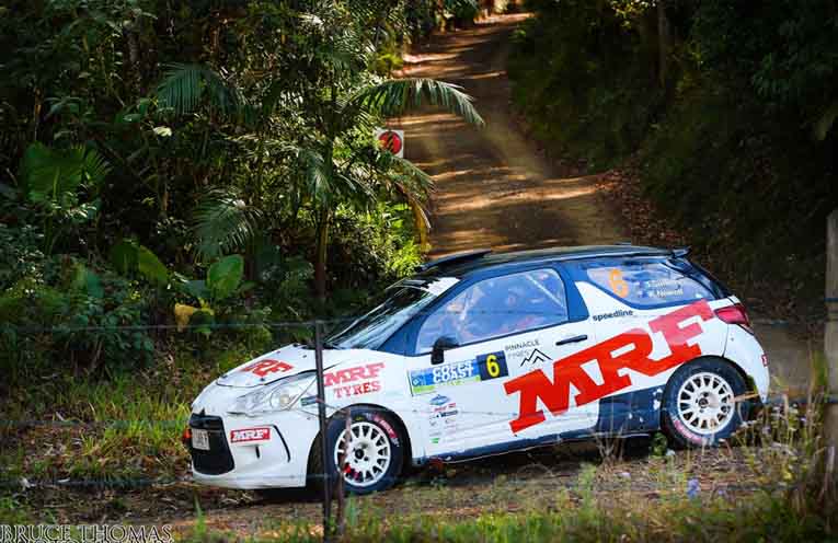 Kaylie Newell and Tony Sullens won the Australian Rally 2-Wheel Drive Championship. Photo: courtesy Bruce Thomas Photography.