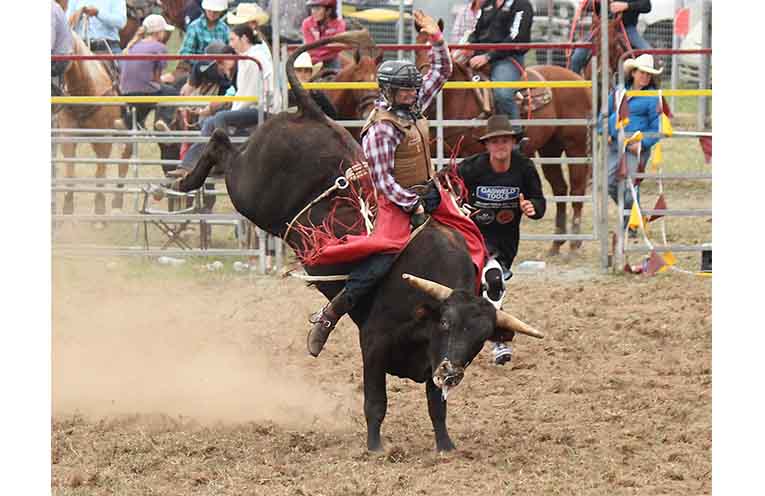 Dungog local Ken Rubeli captured all the action at the Easter Rodeo on Saturday.