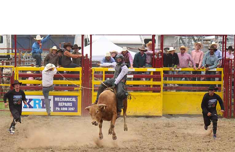 Dungog local Ken Rubeli captured all the action at the Easter Rodeo on Saturday.