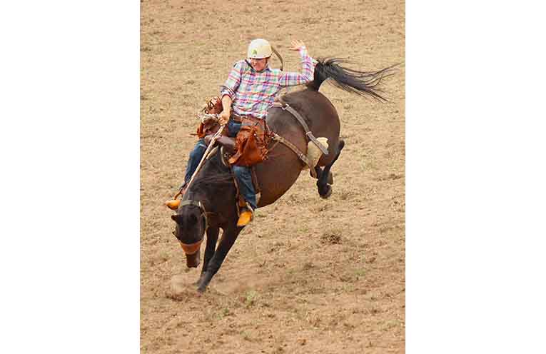 Dungog local Ken Rubeli captured all the action at the Easter Rodeo on Saturday.