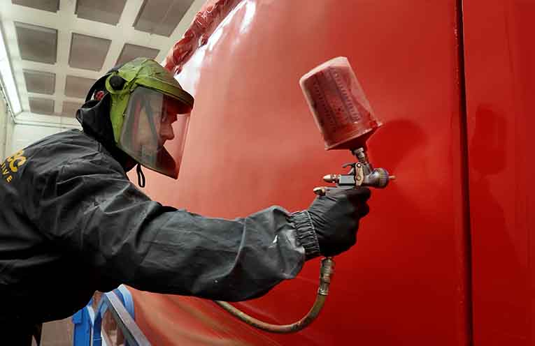 The XPT trains have been painted to reflect their history.
