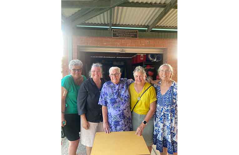 Heather Muddle was celebrated for her ‘extraordinary contribution’ to netball in Dungog over many years.