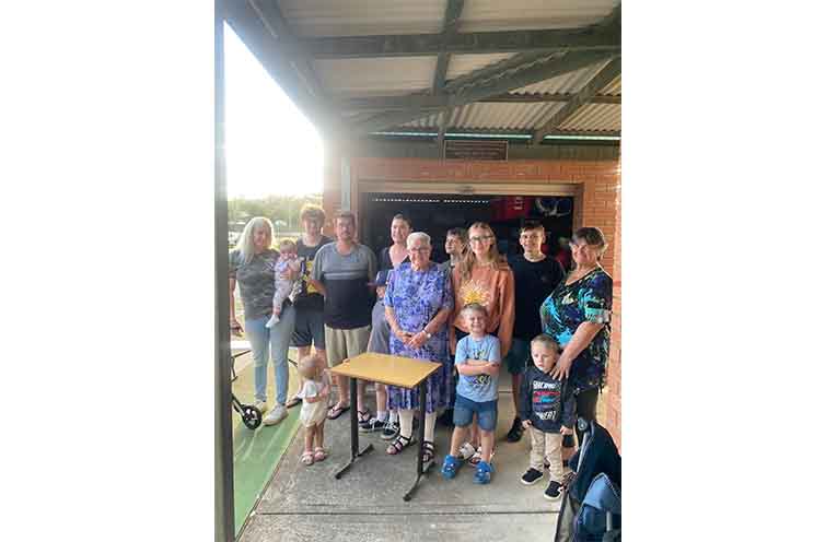 Heather Muddle was celebrated for her ‘extraordinary contribution’ to netball in Dungog over many years.