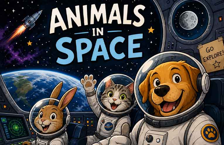 Stargazing: Animals in space