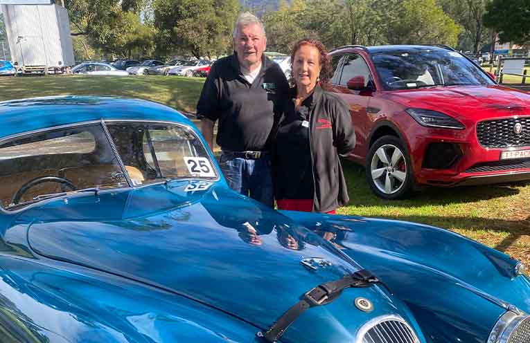 Jaguars roll into Gloucester and Dungog along Mountain Rally route