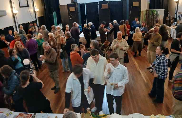 Dungog’s James Theatre was the venue for a celebration.