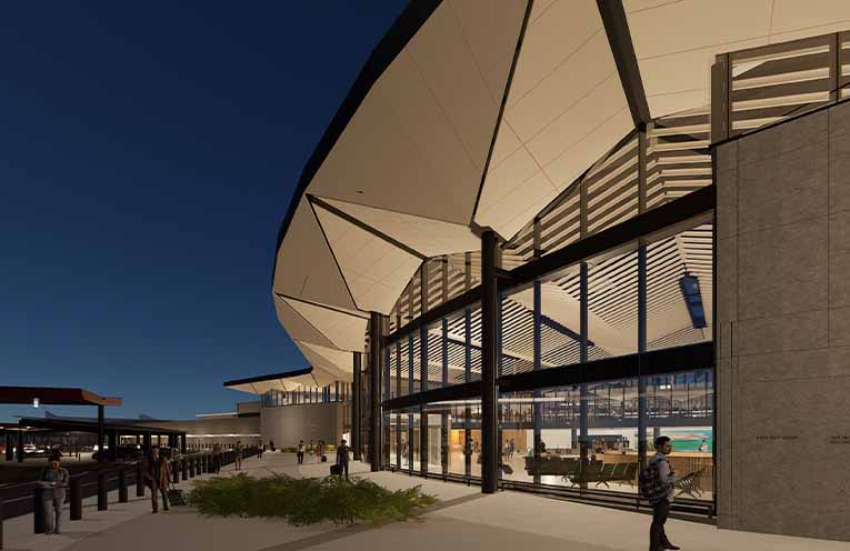 Five green stars for Newcastle Airport