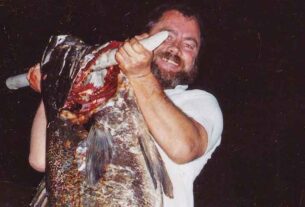STINKER: Bedlam on board with a monster Mulloway