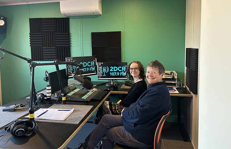 Emily Robinson becomes youngest presenter on Radio Dungog