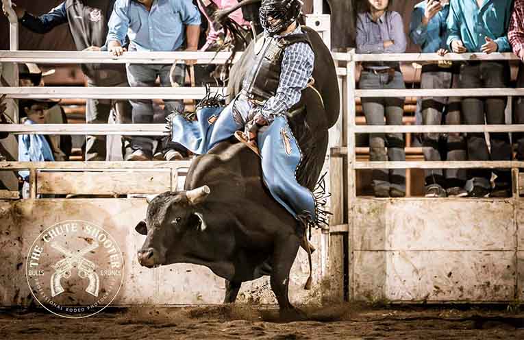 Champion riders chasing bucks and points at Stroud Rodeo