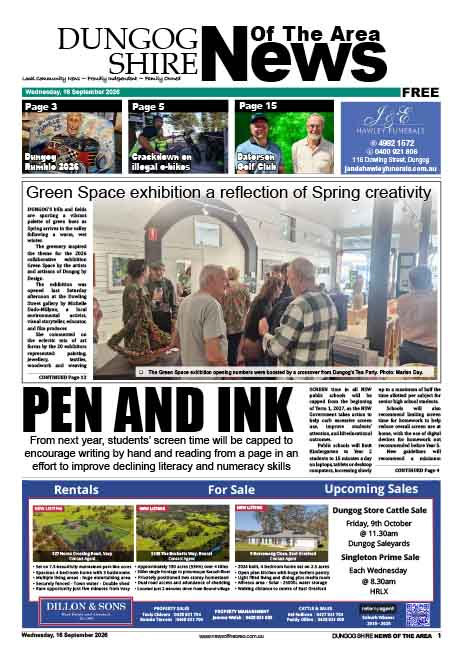 Printed Edition 16 SEPTEMBER 2026