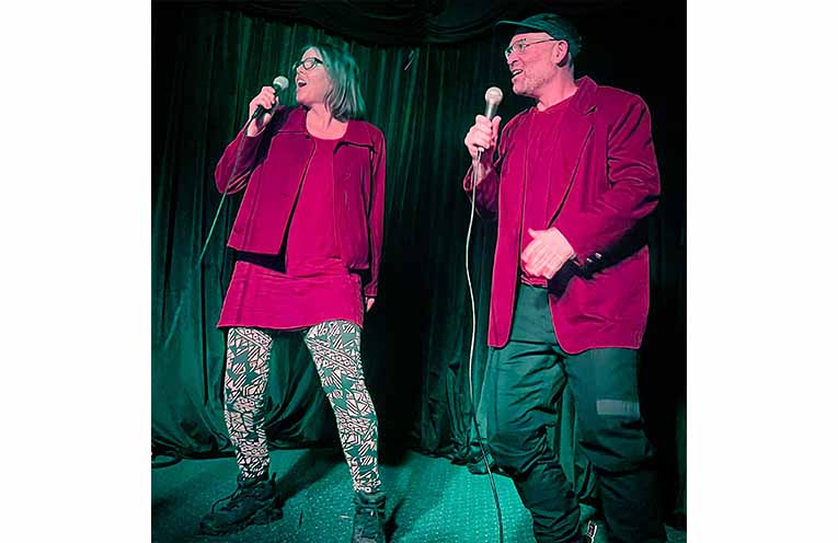 Karaoke singers young and not-so-young rocked the Royal Hotel. Photos: Submitted.