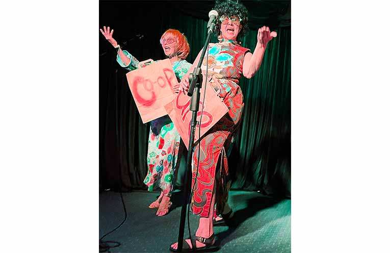 Karaoke singers young and not-so-young rocked the Royal Hotel. Photos: Submitted.