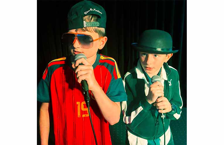 Karaoke singers young and not-so-young rocked the Royal Hotel. Photos: Submitted.