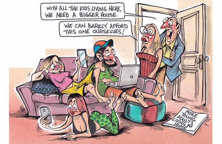 Young at home