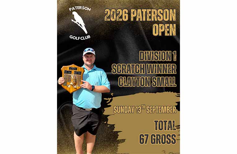 2026 Paterson Open Division 1 Winner, Clayton Small.