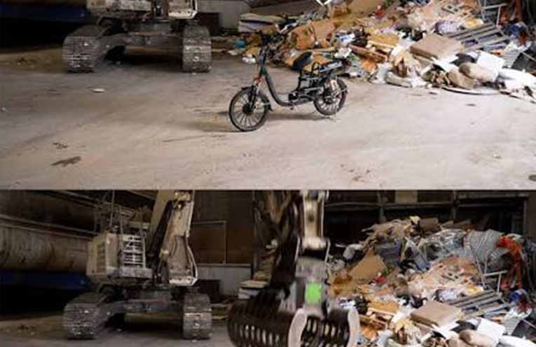 Crushing reality of illegal e-bikes