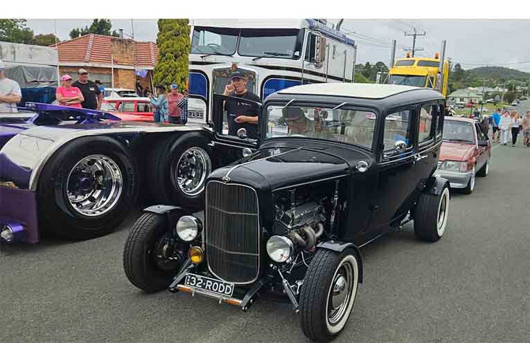 Rods and rigs were showstoppers at the 15th Rumble. Photo: Cindy Fisher.