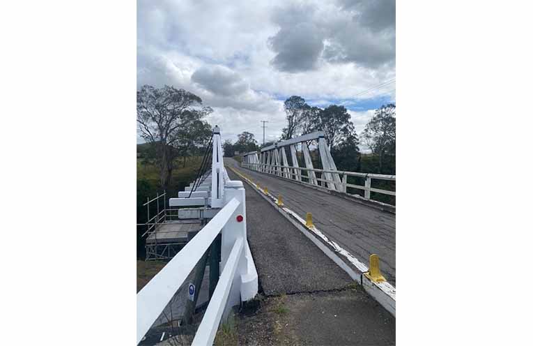 Vacy Bridge, heading toward Gresford.