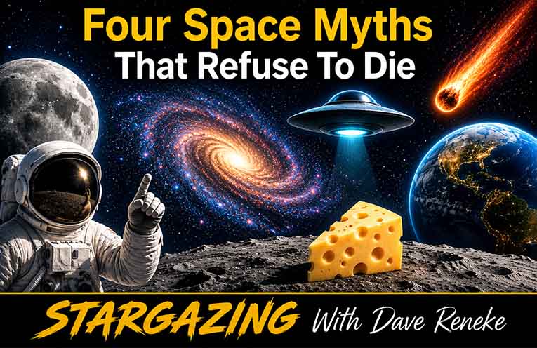 STARGAZING: Cheesy myths persist in fertile space