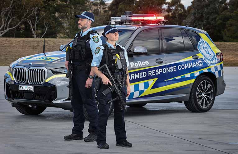 Photos of the NSW Police Force’s Armed Response Command in training. Photos: NSW Police Multimedia.